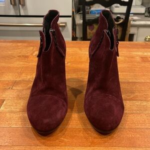 Rag & Bone suede booties EUC